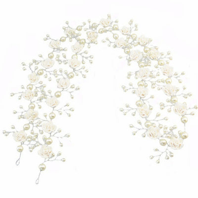 Flower Hair Accessories "The Garland"  - belledesoiree.com