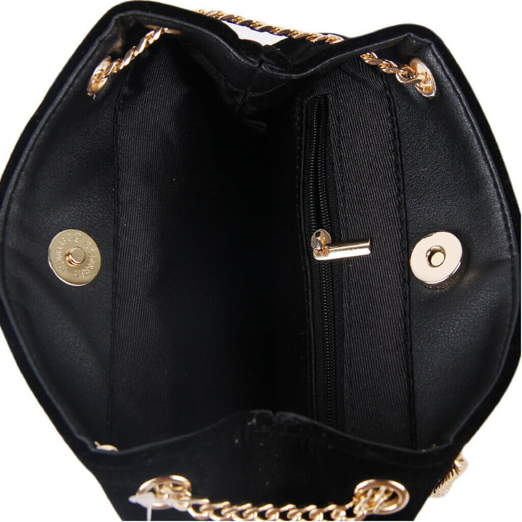 Diamond Handbag "The Curvy" - belledesoiree.com
