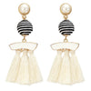 "The Fringes" Tassel Earrings- belledesoiree.com