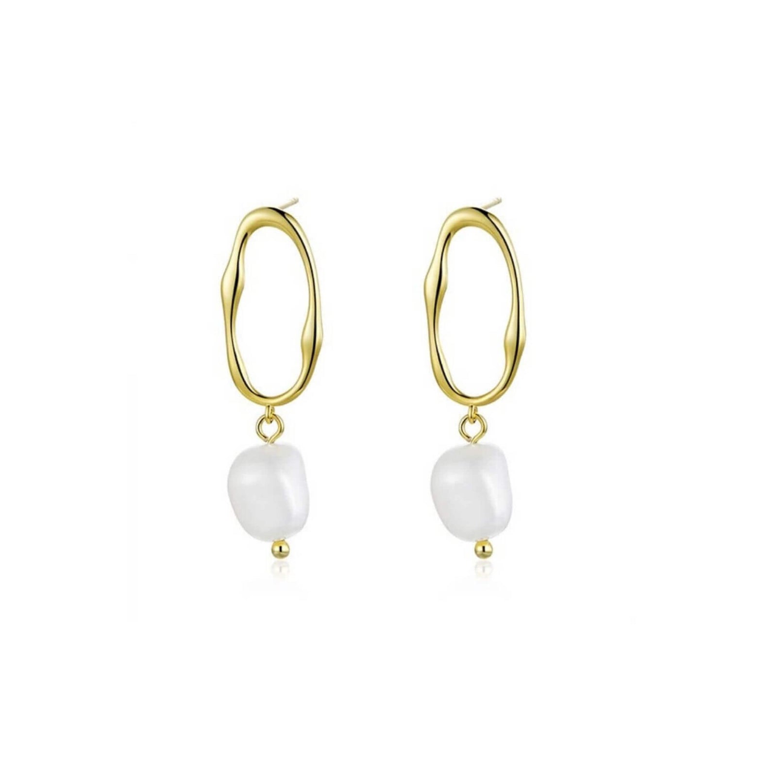 Devon 925 Sterling Silver Pearl Earrings