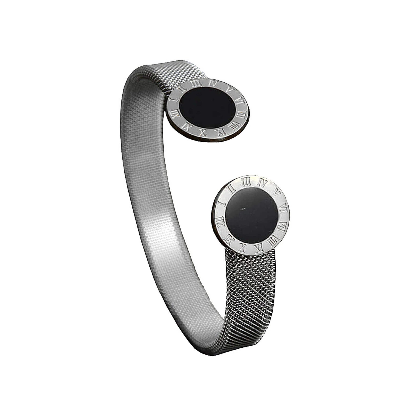 The Roman Bracelet-SILVER- BELLEDESOIREE silver roman bracelet