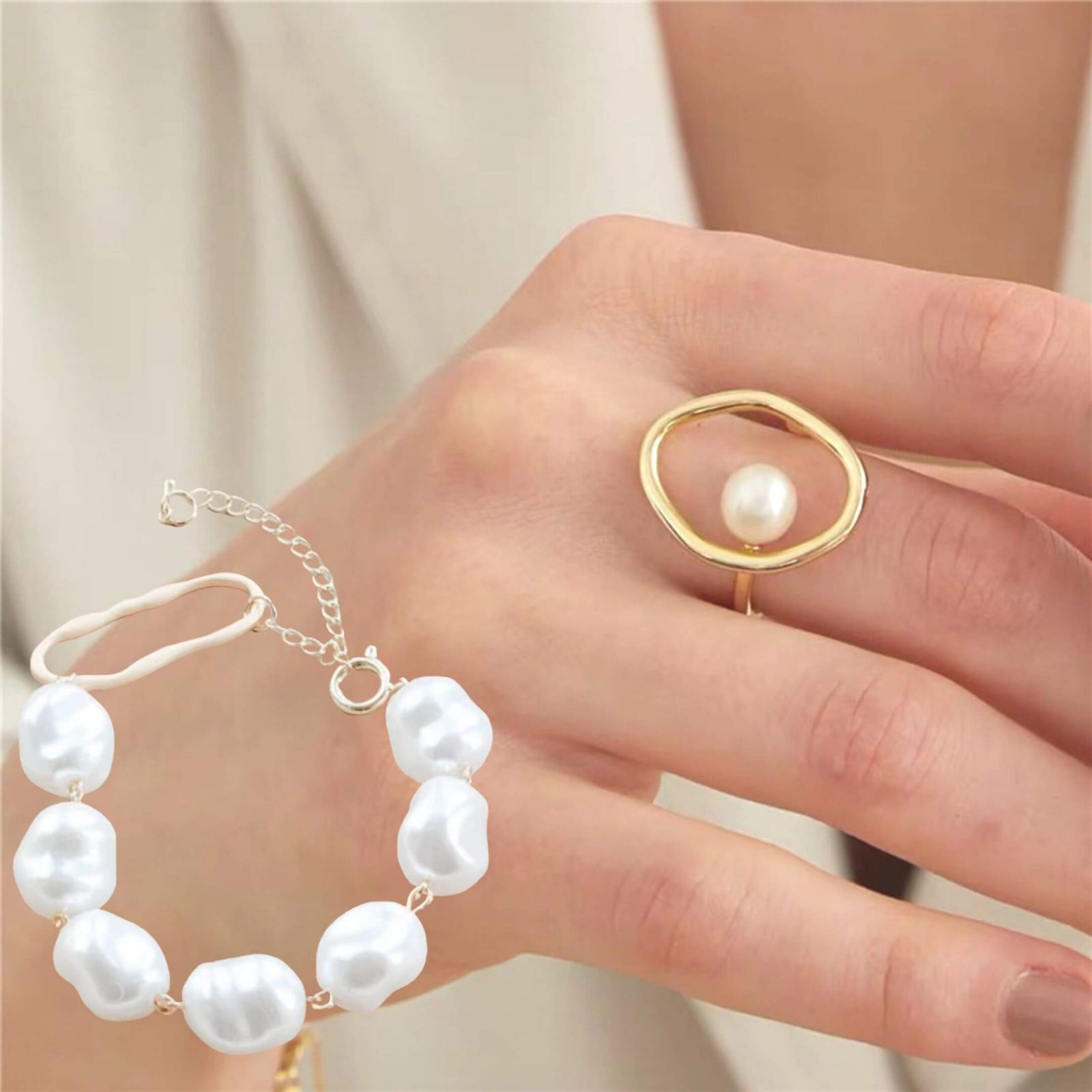 ring and matching bracelet-belledesoiree