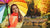 Woman holding a colorful umbrella with text 'Fall for a style you love, Hello autumn' over an autumnal background.