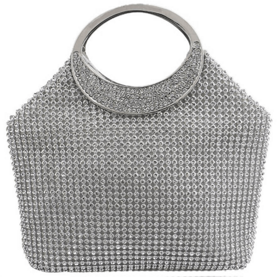 rhinestones evening bag