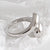 18k Gold 925 Sterling Silver Resizable Love Ring