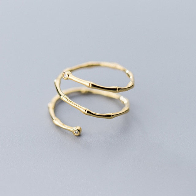  925 Sterling Silver Ring - BELLE DE SOIREE silver ring Mia