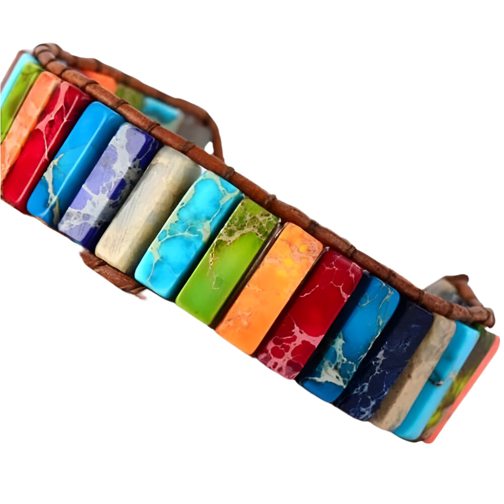 Annecy Handmade Semi-precious Stone Bracelet- belledesoiree.com