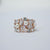 Arabella Rose Gold Cubic Zirconia Ring