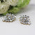 Ariana Stud Various Color Earrings diamond white