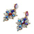 Blue Luxury Pendant Earring