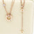 18K Gold Plated- "The Love" Necklace-rose gold-belledesoiree.com