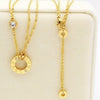 18K Gold Plated- "The Love" Necklace-belledesoiree.com