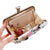 Satin Rhinestones Bag Iris   - belledesoiree.com