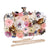 Satin Rhinestones Bag Iris   - belledesoiree.com