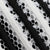 Patricia Casual Chick Mesh Black &amp; White Dress -  - belledesoiree.com