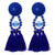 "The Fringes" Tassel Earrings- belledesoiree.com