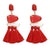 "The Fringes" Tassel Earrings- belledesoiree.com