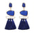 "The Fringes" Tassel Earrings- belledesoiree.com