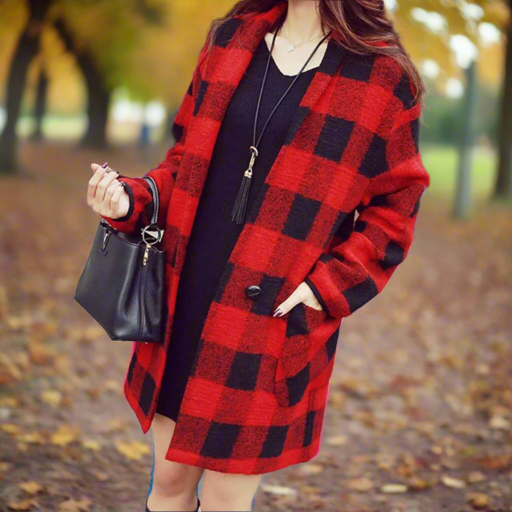  Long Black Tassel Necklace Nikki - belledesoiree.com