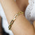 Bright & Bold Gold Filled Unisex Link Bracelet