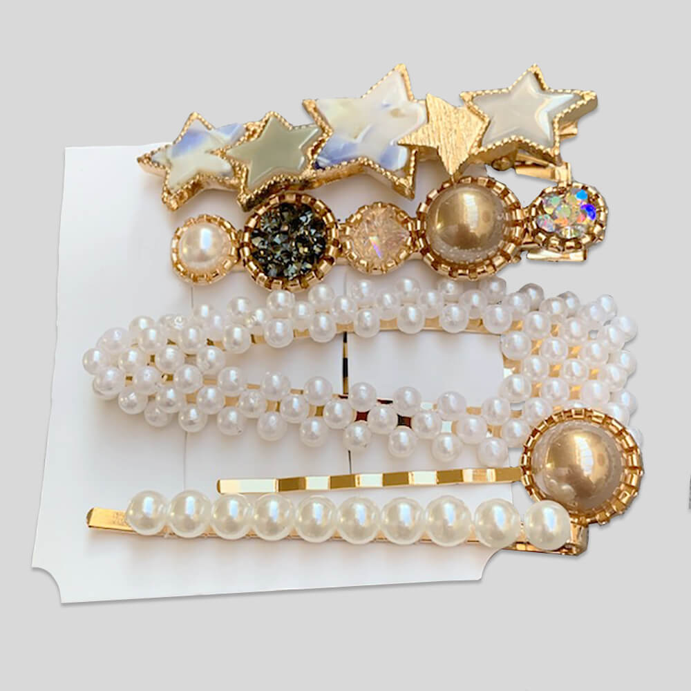 Exciting 5 Pieces Glamorous Hair Pin Set