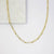 Gold-Tone Long Link Chain Necklace