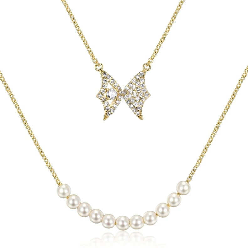 Double Layered Chain Necklace Ithaca 