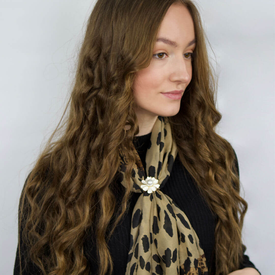 Leopard Print Scarf