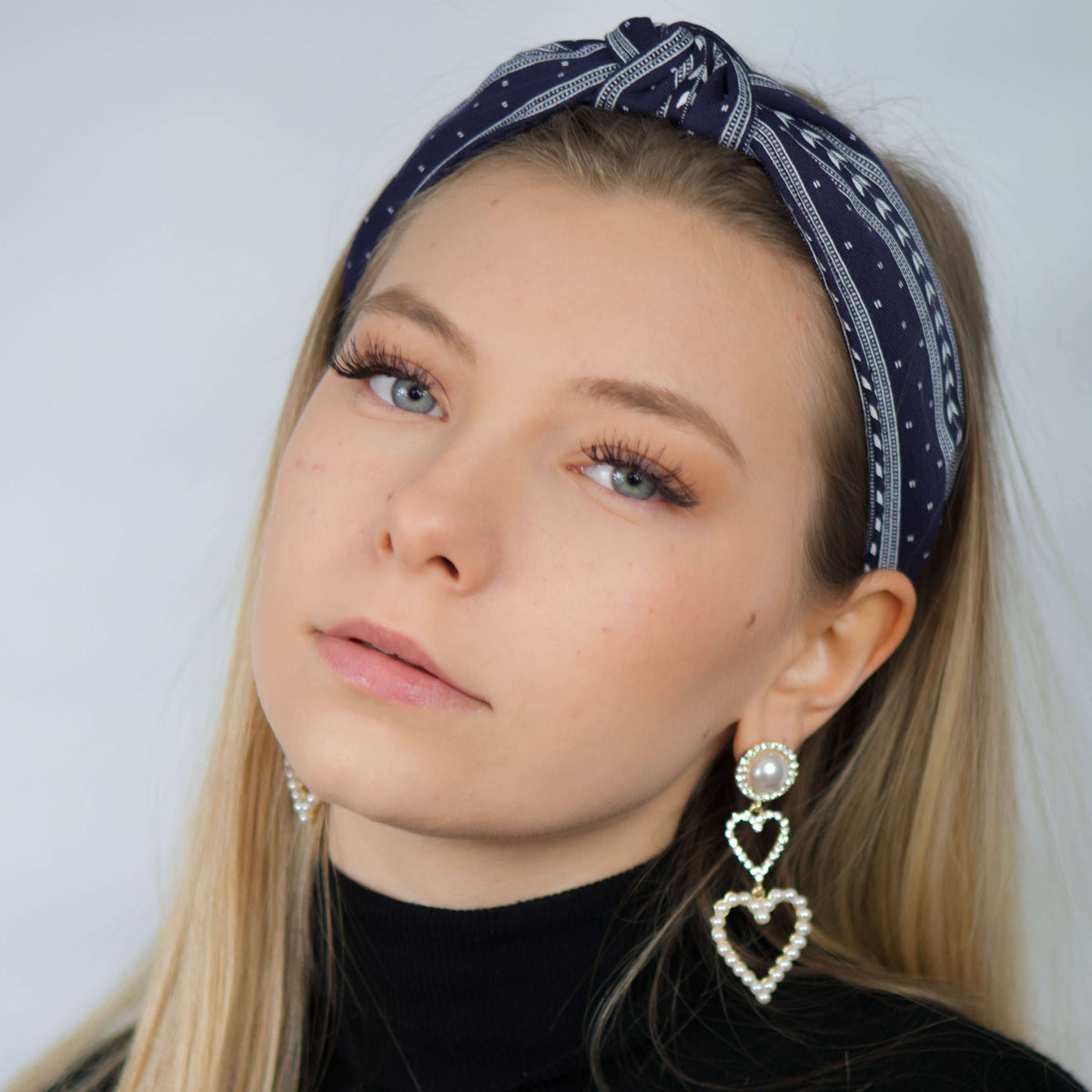 Long Pearl Earrings - belle de soiree Tatiana earrings