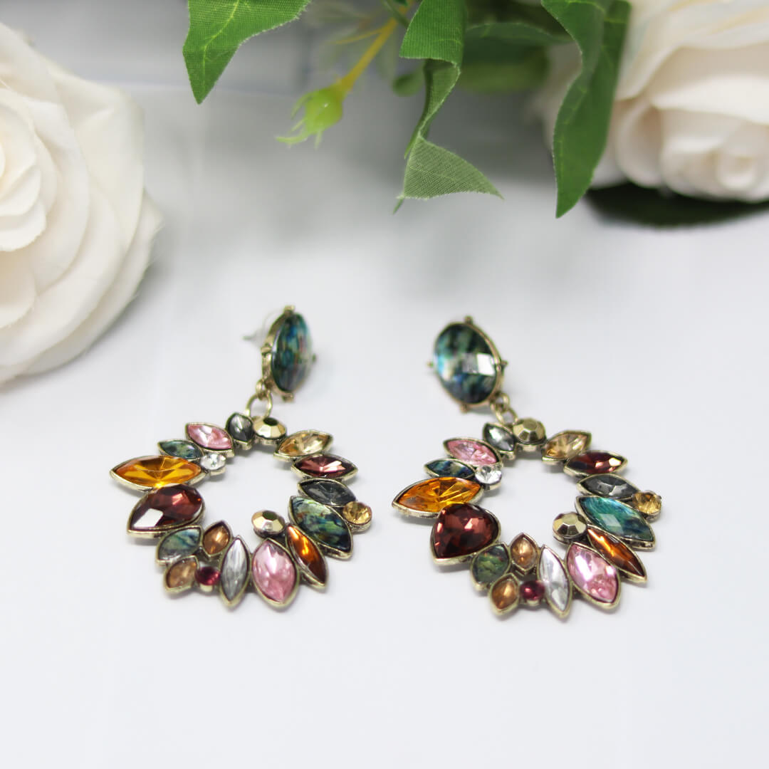 Mixt Color Earrings Juan Les Pins