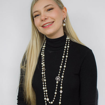 Pearl Earrings & Necklace Irina