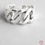 Retro Silver Chain Ring