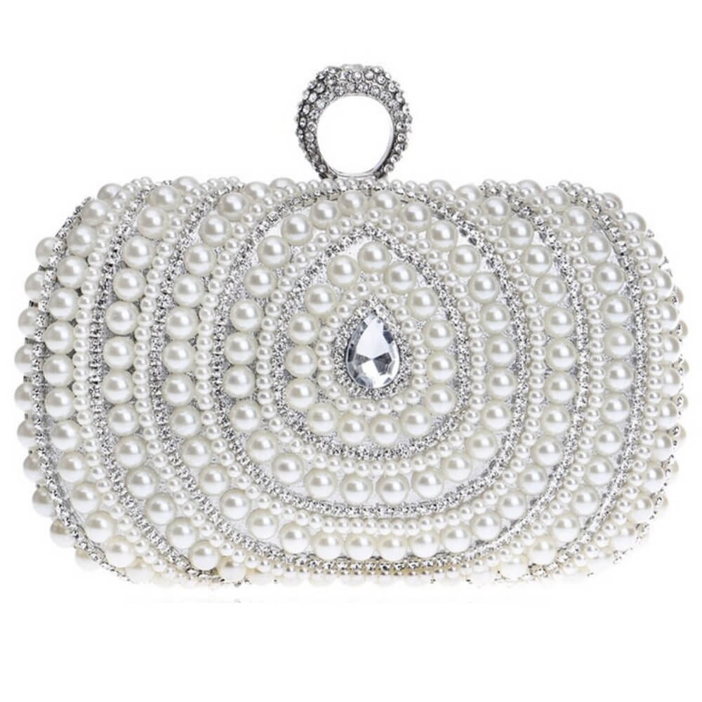 "Show Me Off" Wedding Bag- belle de soiree beaded wedding bag ideal for showing off