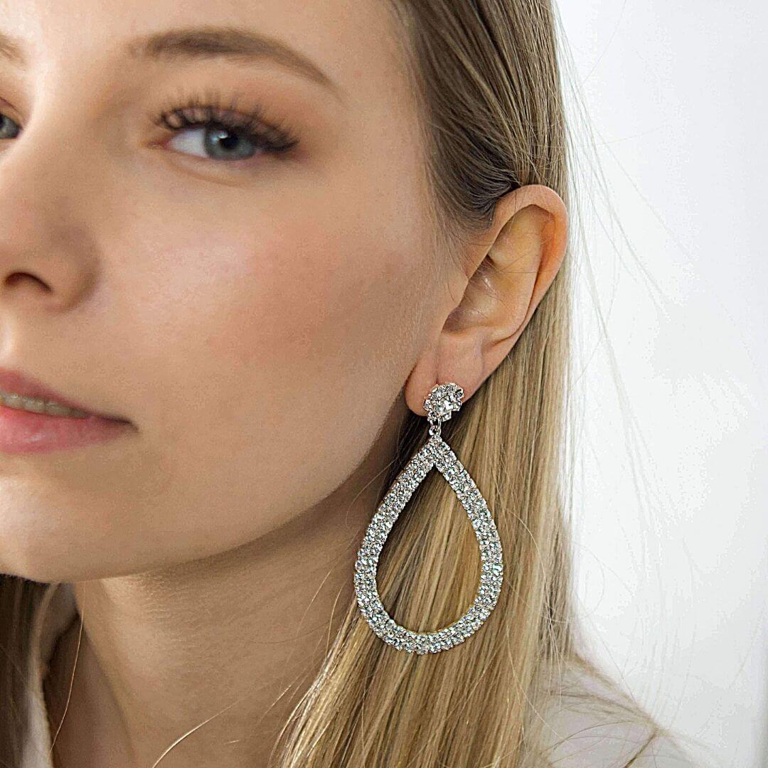 Sparkling Earrings St Tropez- BELLE DE SOIREE Sparkling Earrings St Tropez