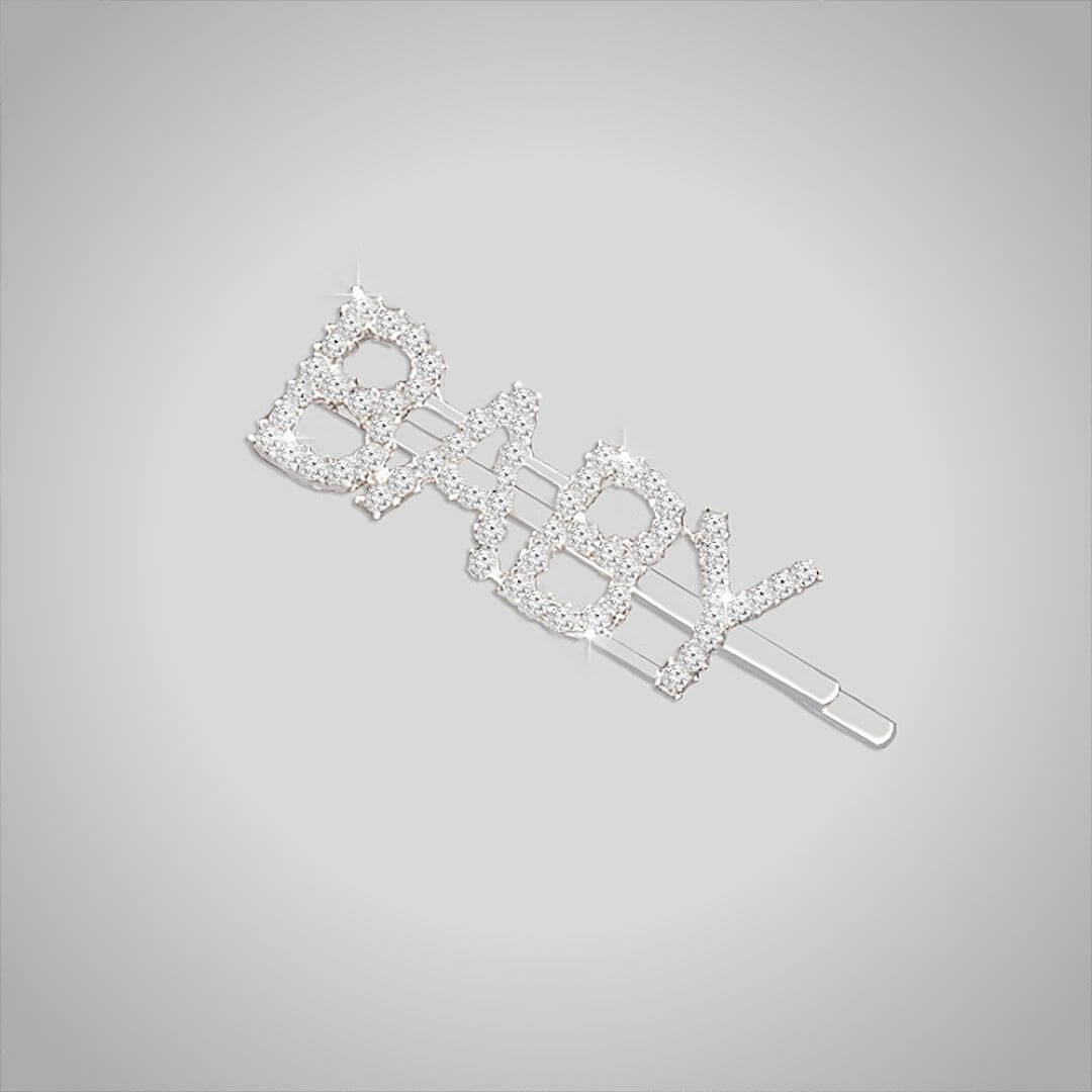 Statement Crystal Hair Grip-BABY-BELLEDESOIREE