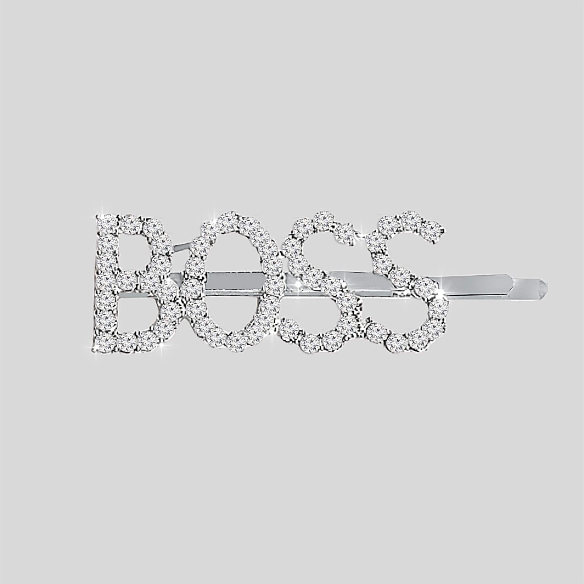 Statement Crystal Hair Grip Boss- belledesoiree