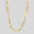 Stainless Steel Gold Filled Chain Necklace Street Style