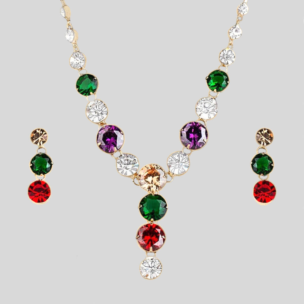 "The Marquise" Fancy Zirconia Jewellery Set