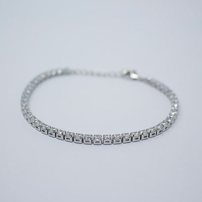 Silver Zirconia Bracelet- "The Precious"