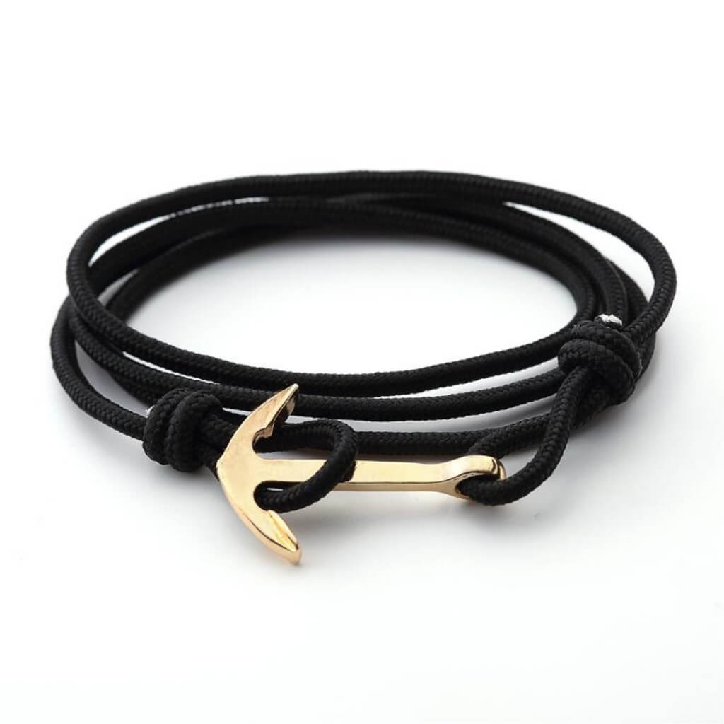 &quot;The black Anchor &quot;- The Riser Bracelet- belledesoiree.com