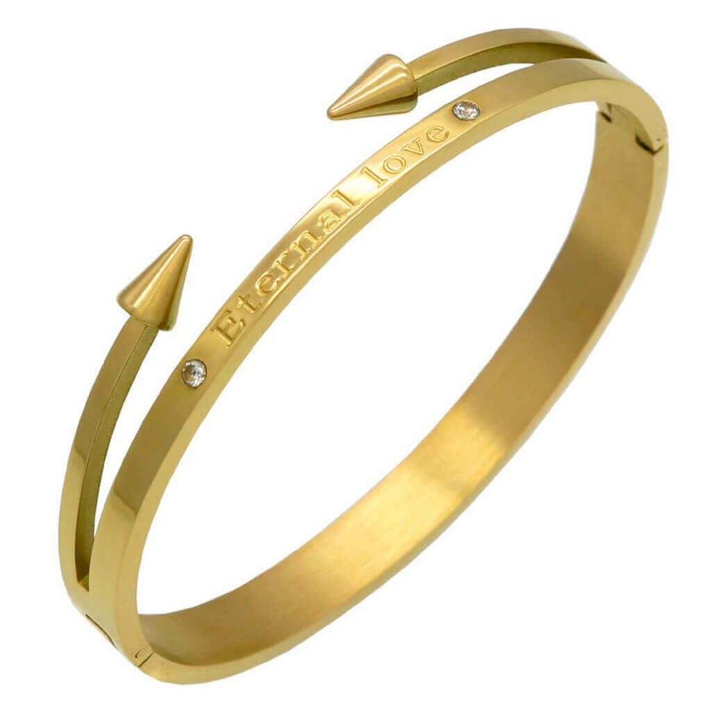 "The Gold Eternal Love" Bracelets- belledesoiree.com