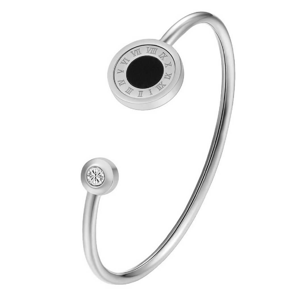 "The Silver Rotating Bracelet"- belledesoiree.com