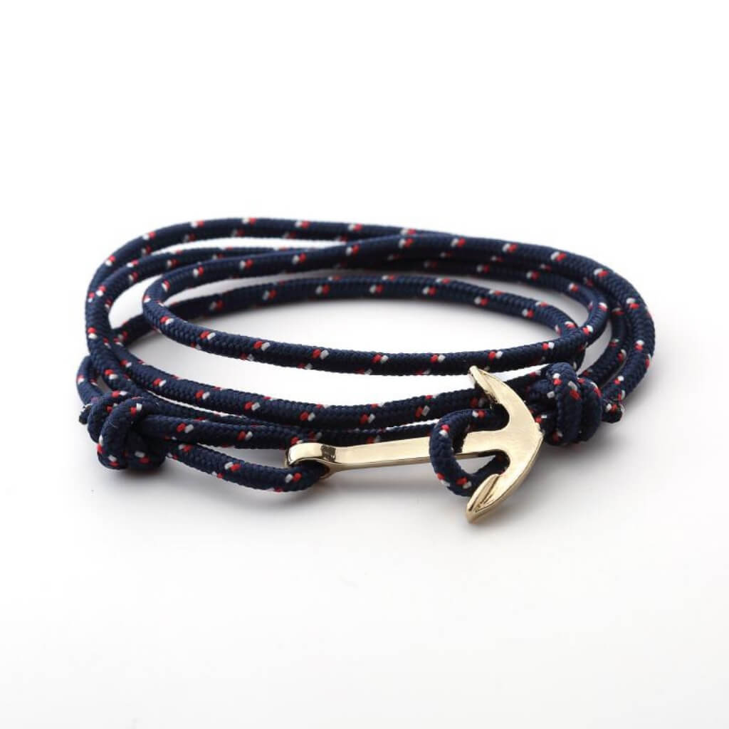 "The navy Blue Anchor "- The Riser Bracelet- belledesoiree.com