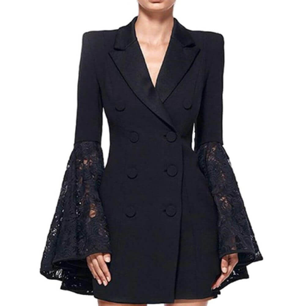  Lace Black Jacket To Wear Anywhere - belledesoiree.com