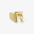 Gold Letter Adjustable Ring