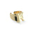 Gold Letter Adjustable Ring