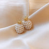 Tropical Pearl Pineapple Earrings