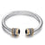 Silver Twist and Shiny Bangle Cleopatra